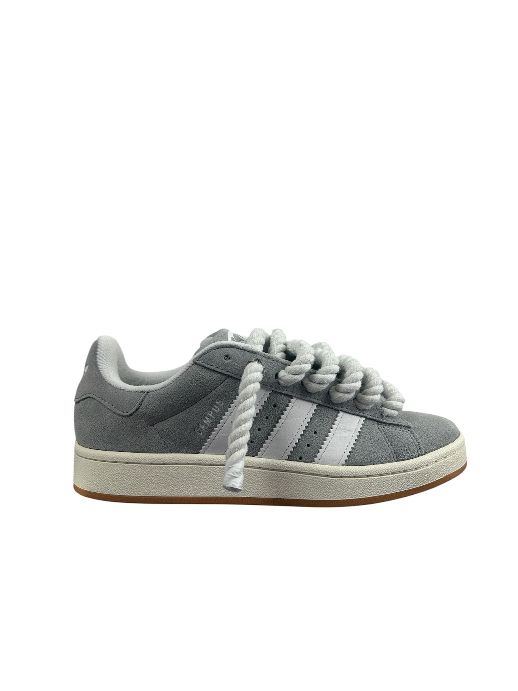adidas campus grey rope laces