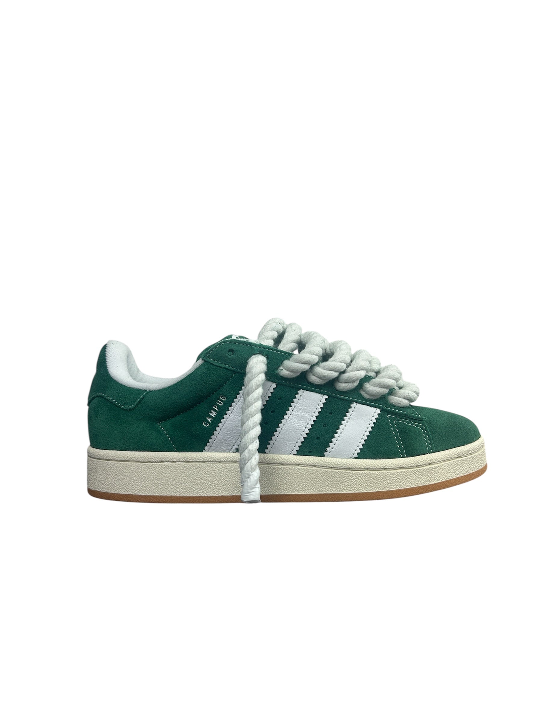 adidas campus green rope laces