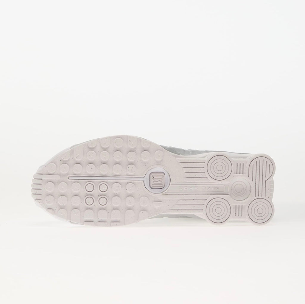 Nike Shox R4 White Metallic Platinum Barely Grape