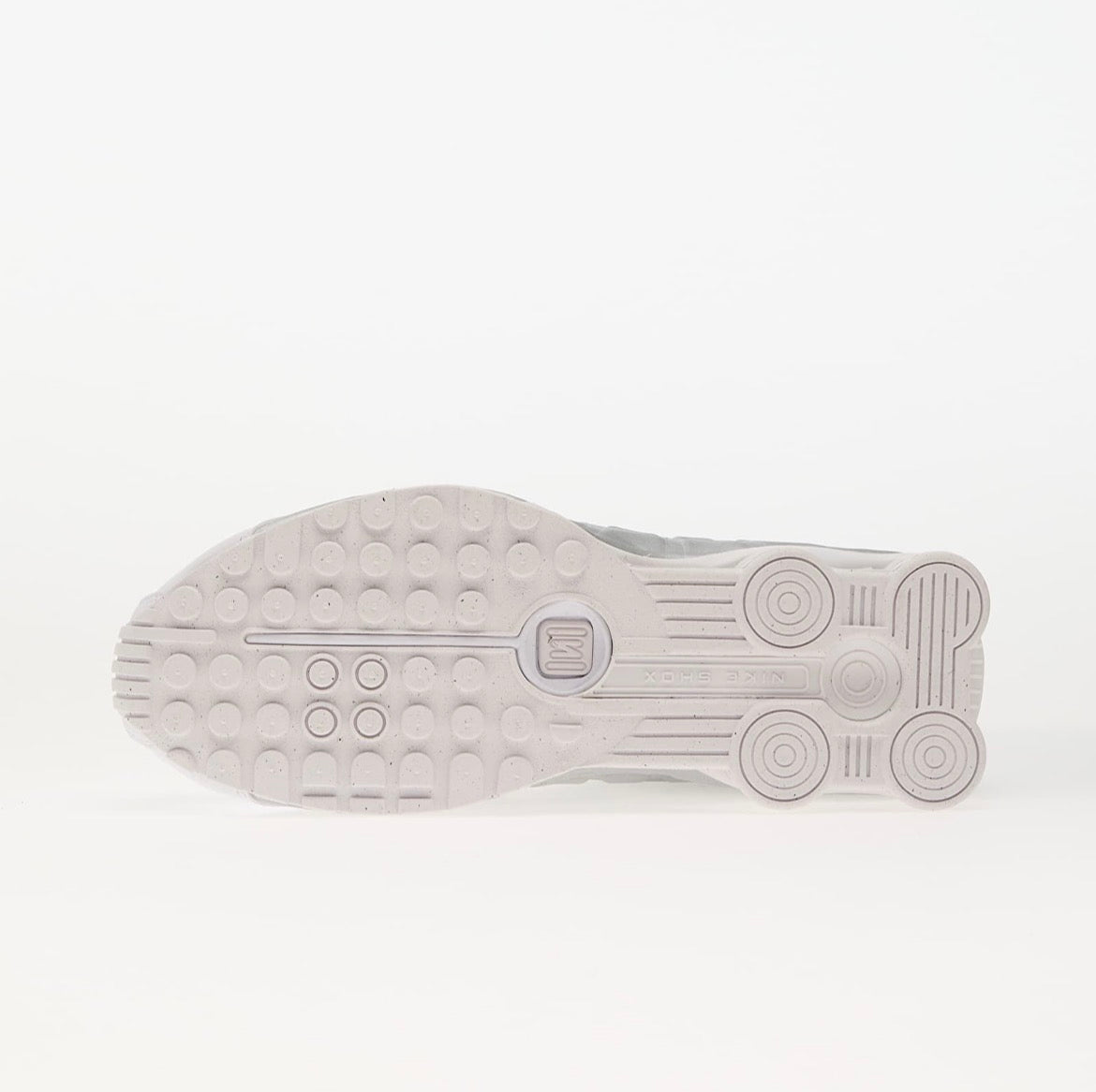 Nike Shox R4 White Metallic Platinum Barely Grape