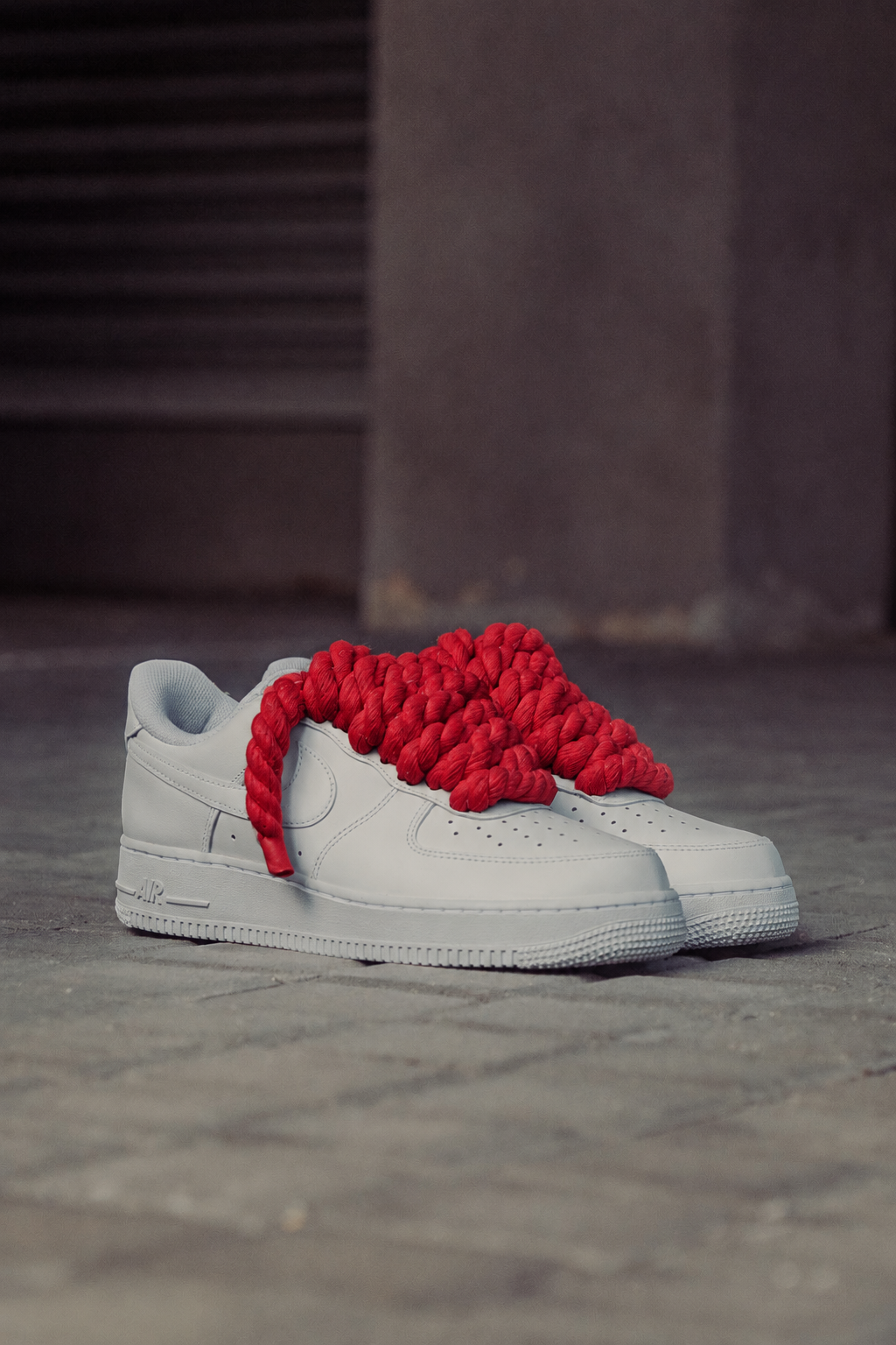 Air Force 1 Rope Laces Red